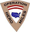 Operation Hero Miles - Donate frequent flyer miles to help troops!